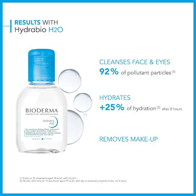 Bioderma Hydrabio H2O Moisturising Micellar Water Makeup Remover 100ml - MeStore - BioDerma