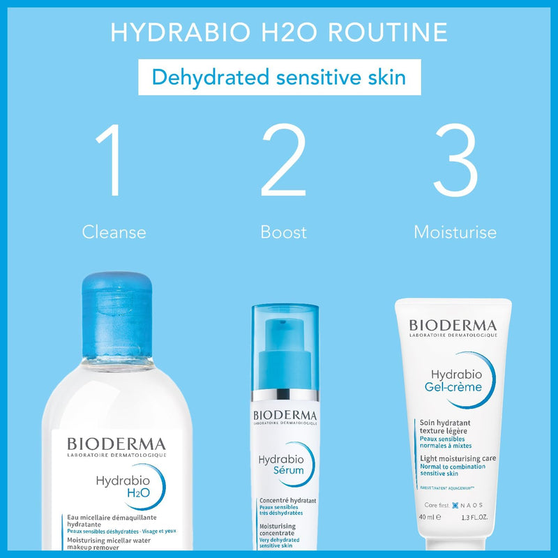 Bioderma Hydrabio H2O Moisturising Micellar Water Makeup Remover 100ml - MeStore - BioDerma