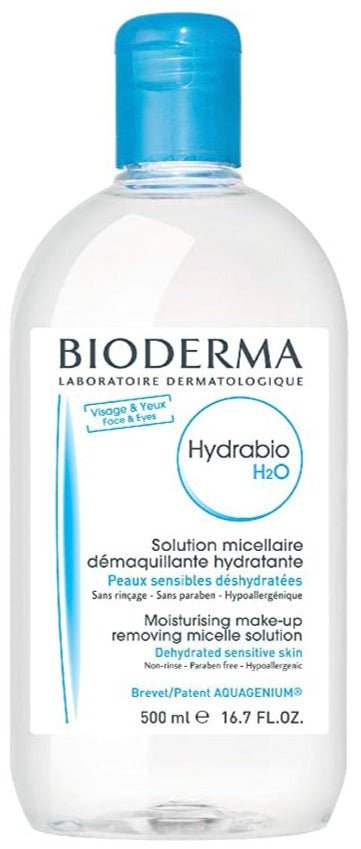 Bioderma Hydrabio H2o Mu Removing Micelle Solution 500ml - MeStore - BioDerma