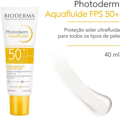 Bioderma Photoderm Aquafluid Sun Active Spf50+ 40m - MeStore - BioDerma