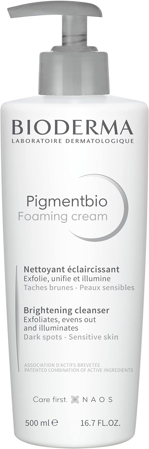 Bioderma Pigmentbio Foaming Cream Brightening Exfoliating Cleanser, 500 Ml - MeStore - BioDerma