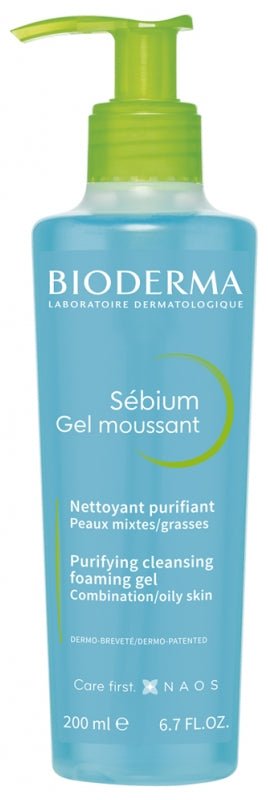 Bioderma Sebium Gel Moussant 200ml - MeStore - BioDerma