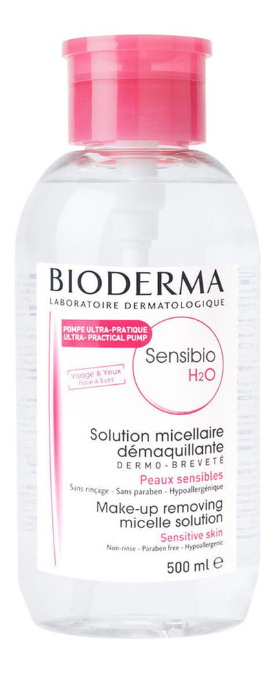 Bioderma Sensibio H2o Make - up Removing Micelle + 500ml With Pump - MeStore - BioDerma