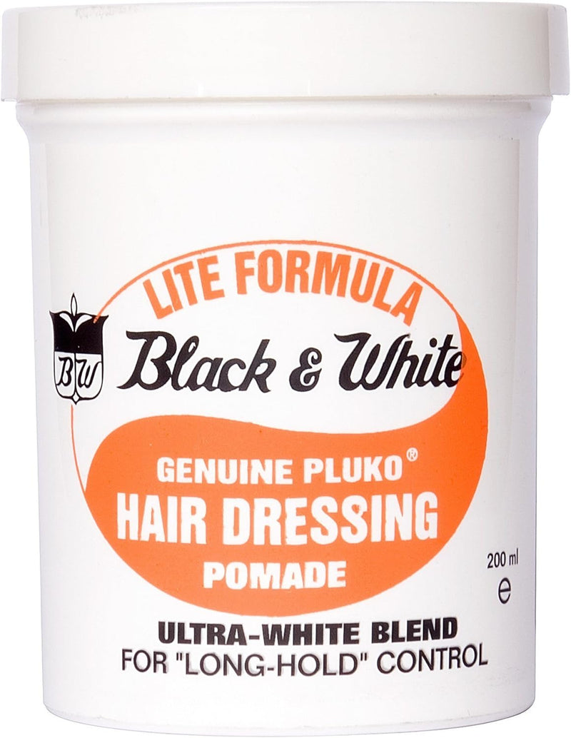 Black And White Hairdressing 7Oz Lite 200Ml - MeStore - Black