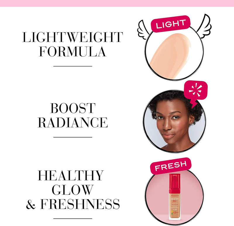 Bourjois healthy mix bb cream anti - fatigue, 01 light, 30 ml - MeStore - Bourjois