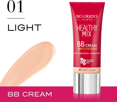 Bourjois healthy mix bb cream anti - fatigue, 01 light, 30 ml - MeStore - Bourjois