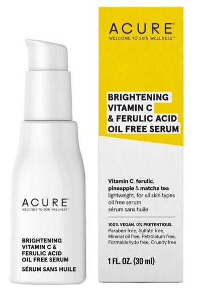 Brightening Vitamin C & Ferulic Acid Serum 30 Ml - MeStore - Acure