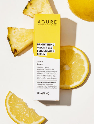 Brightening Vitamin C & Ferulic Acid Serum 30 Ml - MeStore - Acure