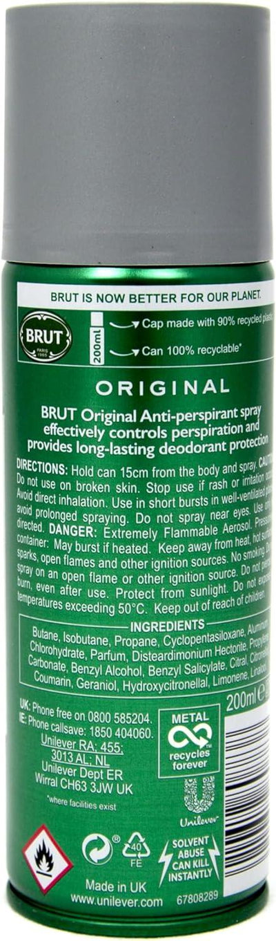 BRUT Anti - perspirant Original 48H Protection - MeStore - Brut