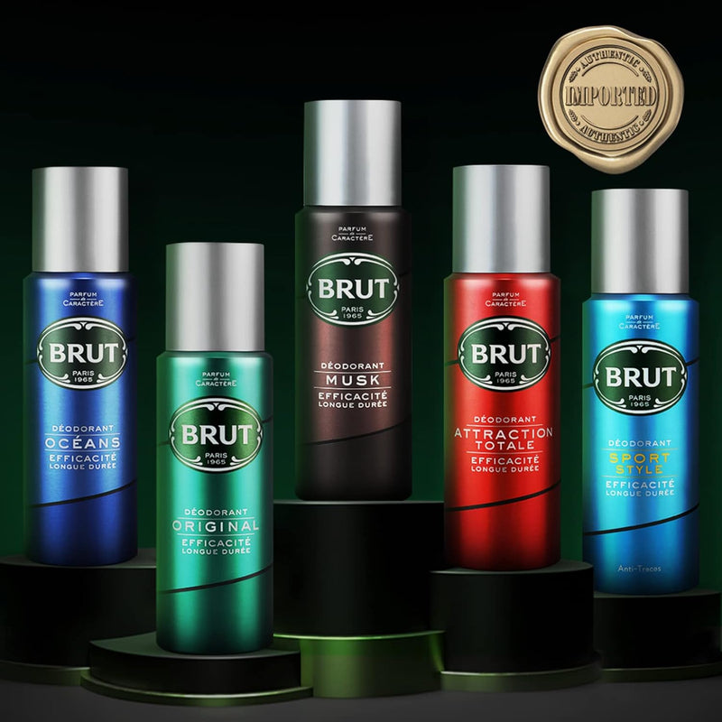 Brut Deo Spray 200Ml Musk - MeStore - Brut