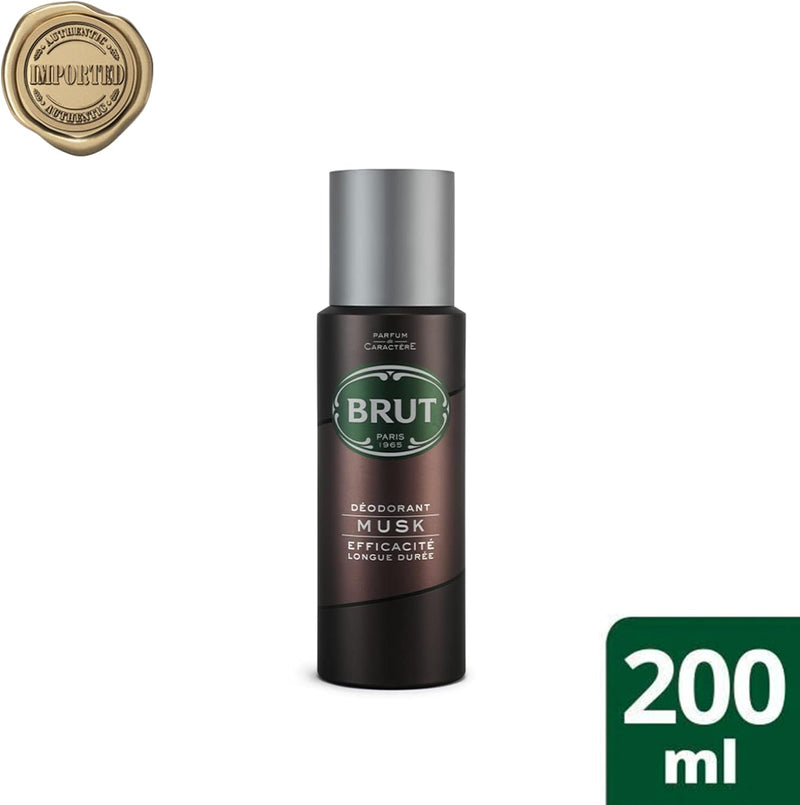 Brut Deo Spray 200Ml Musk - MeStore - Brut