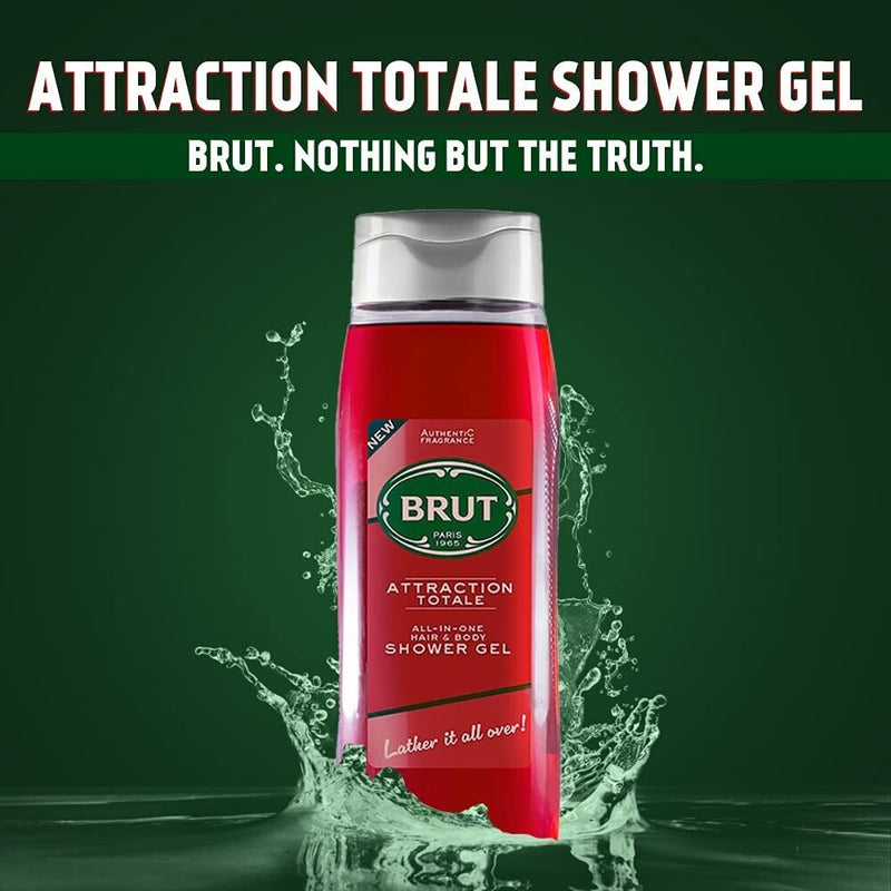 Brut Shower Gel 500Ml Attraction - MeStore - Brut