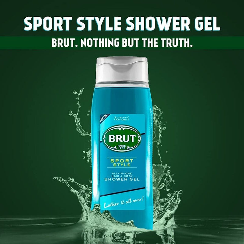 Brut Shower Gel 500Ml Sports Style - MeStore - Brut