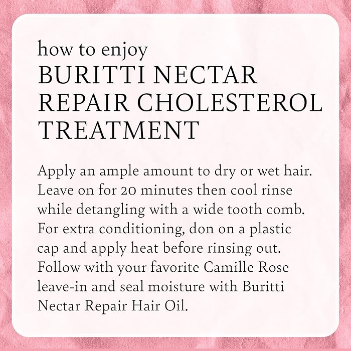 Camille Rose Buritti Nectar Repair Cholesterol Treatment 8oz - MeStore - Camille Rose