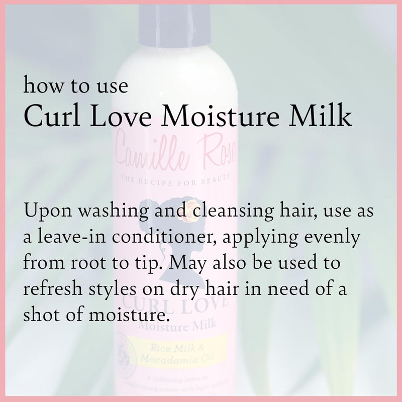 Camille Rose Curl Love Moisture Milk 1.75oz - MeStore - Camille Rose