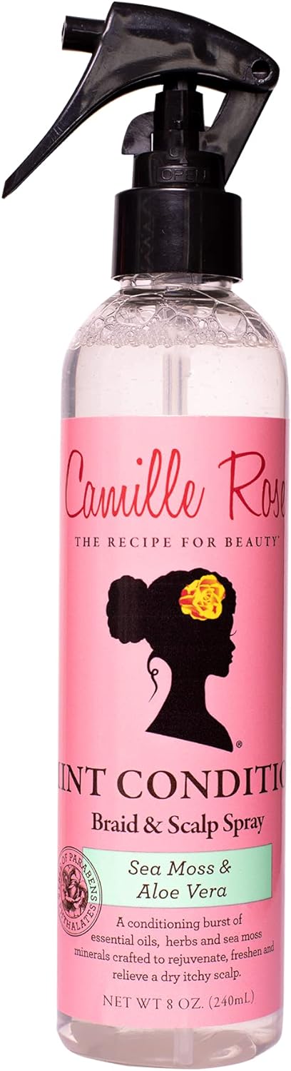 Camille Rose Mint Condition Braid and Scalp Spray 8oz - MeStore - Camille Rose