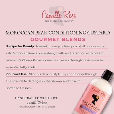 Camille Rose Moroccan Pear Conditioning Custard 12oz - MeStore - Camille Rose