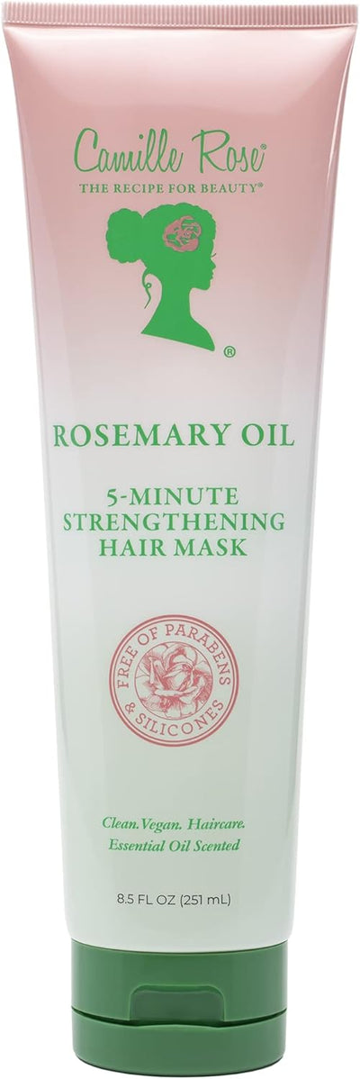 Camille Rose Roseemary Oil 5 Minute Deep Strengthening Mask 8oz - MeStore - Camille Rose