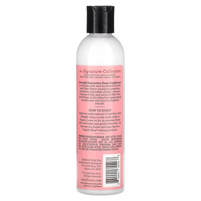 Camille Rose - Strength Restorative Deep Conditioner 8oz - MeStore - Camille Rose