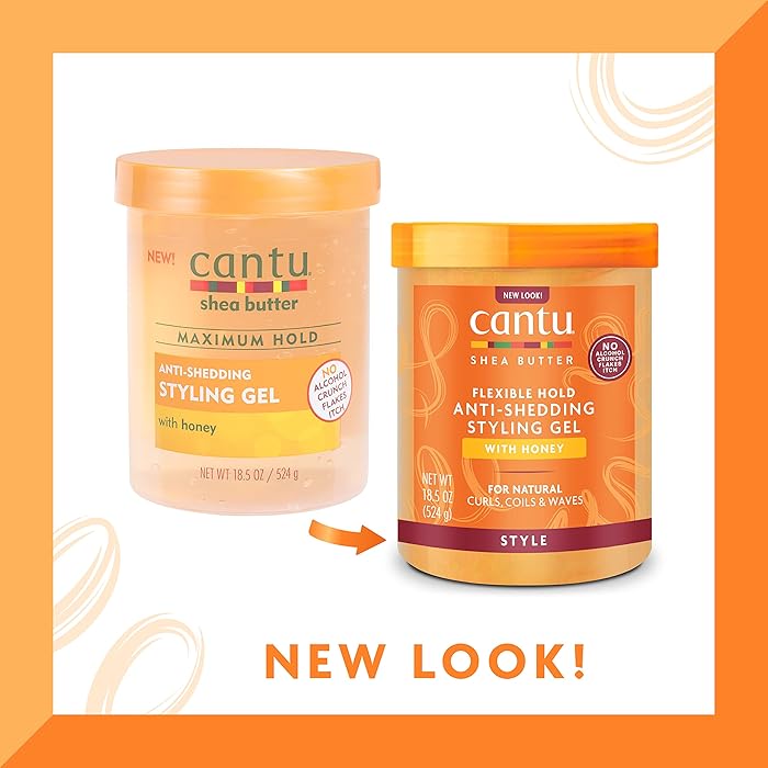 Cantu Anti - Shedding Styling Gel with Honey 524g - MeStore - Cantu