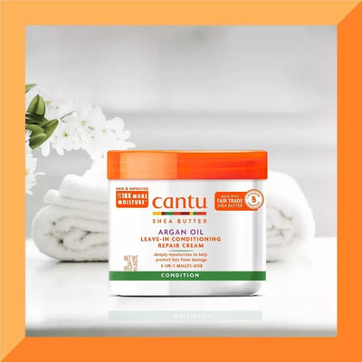 Cantu Argan Oil Leave - in Condition Cream 16oz - MeStore - Cantu