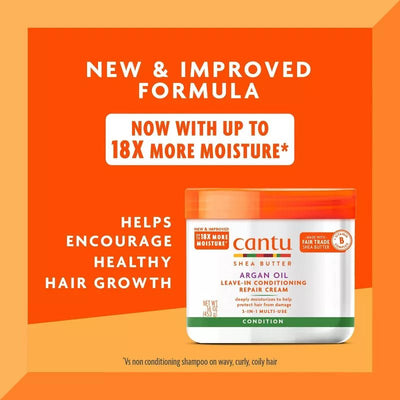 Cantu Argan Oil Leave - in Condition Cream 16oz - MeStore - Cantu