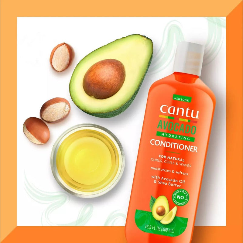 Cantu Avocado Hydrating Conditioner 400 Ml - MeStore - Cantu