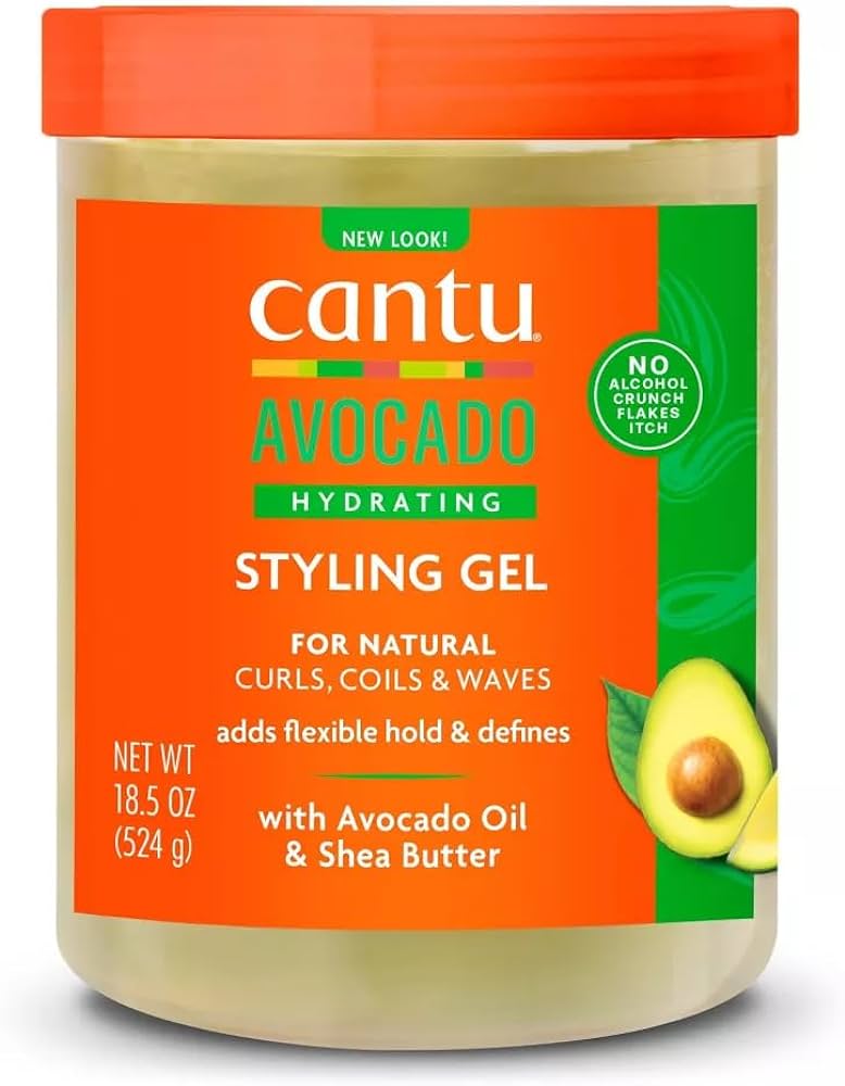 Cantu Avocado Hydrating Gel Alcohol Free 524 G - MeStore - Cantu