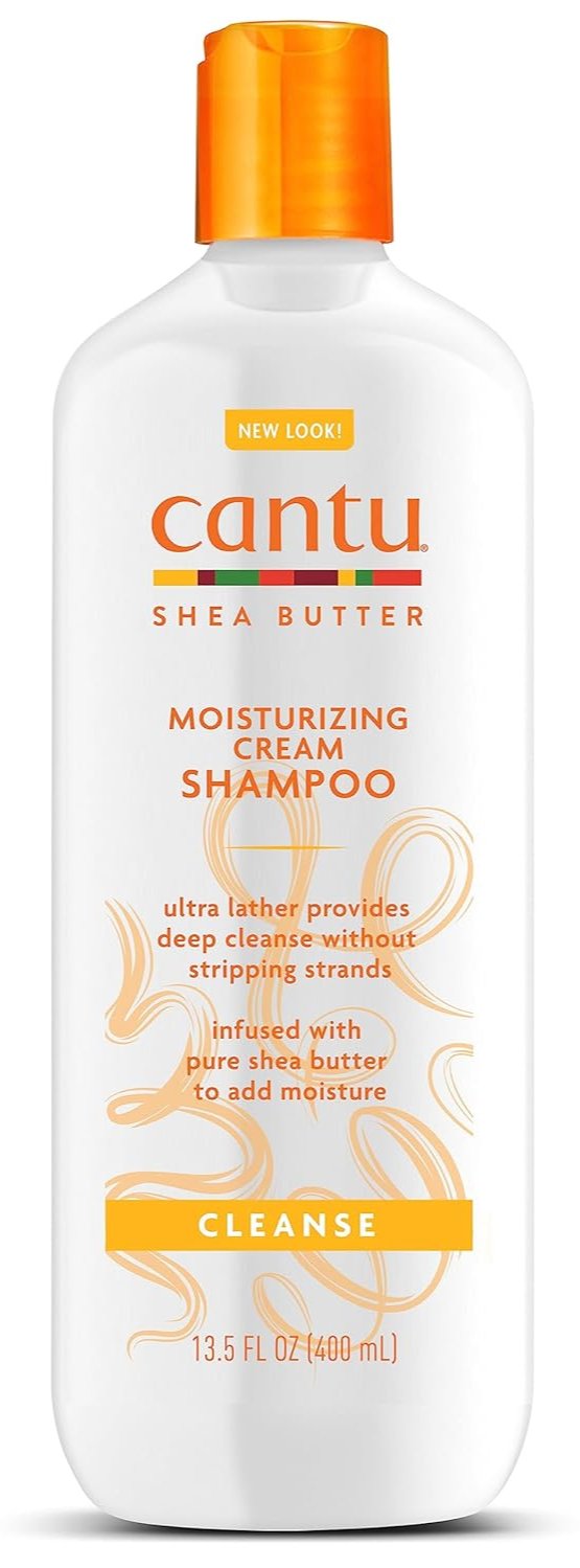 Cantu Moisturizing Cream Shampoo with Shea Butter, 13.5 fl oz - MeStore - Cantu