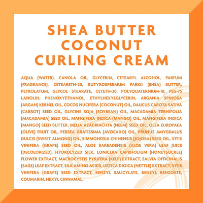 Cantu Natural Hair Coconut Curling Cream with Shea Butter 25oz/709g - MeStore - Cantu