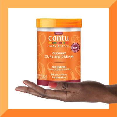 Cantu Natural Hair Coconut Curling Cream with Shea Butter 25oz/709g - MeStore - Cantu