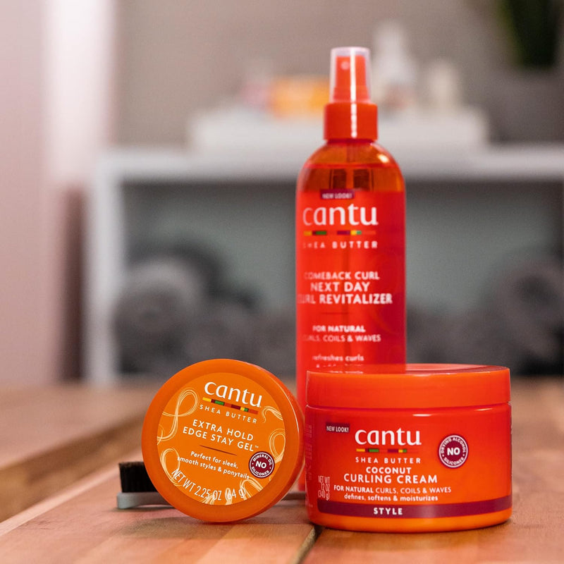 Cantu Shea Butter Extra Hold Edge Stay Gel 64g - MeStore - Cantu