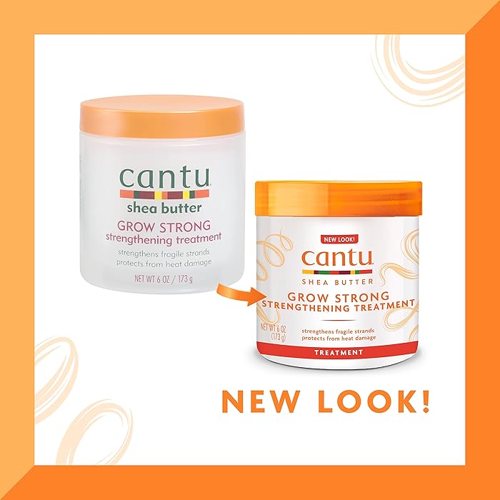 Cantu Shea Butter Grow Strong Strengthening Treatment 6Oz - MeStore - Cantu