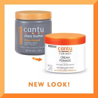 Cantu Shea Butter Men's Collection Cream Pomade, 8 Oz - MeStore - Cantu