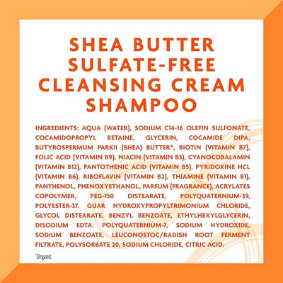 Cantu Shea Butter Sulfate - Free Cleansing Cream Shampoo 13.5 Oz - MeStore - Cantu