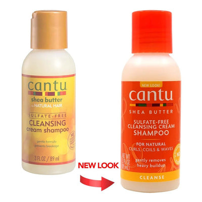 CANTU Shea Butter Sulfate Free Cleansing Cream Shampoo (3oz) - MeStore - Cantu