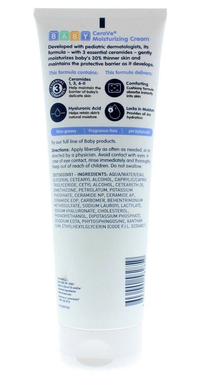 Cerave Baby Moisturizing Cream 8oz - MeStore - Cerave