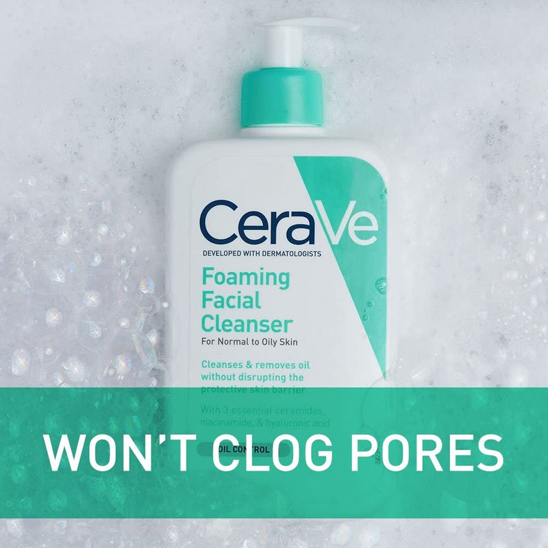 Cerave Foaming Cleanser 12oz - MeStore - Cerave