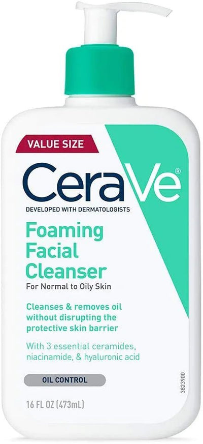 Cerave Foaming Cleanser 16oz - MeStore - Cerave