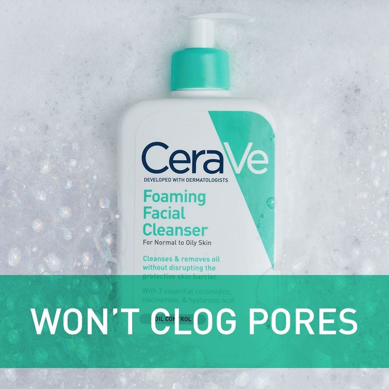 Cerave Foaming Cleanser 16oz - MeStore - Cerave