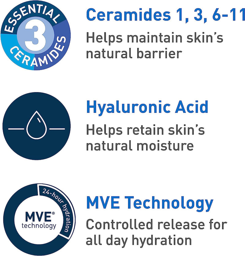 Cerave Hydrating Cream 236ml Cleanser Normal Skin - MeStore - Cerave