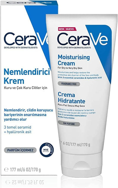 Cerave Moisturising Cream 177ml - MeStore - Cerave