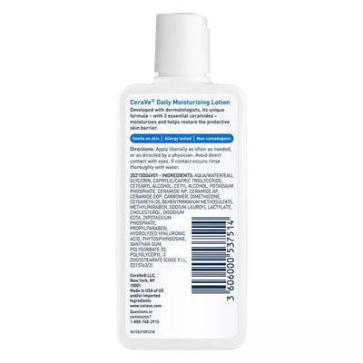 Cerave Moisturizing Lotion 3 oz. Daily Moisturizing For Normal to Dry Skin - MeStore - Cerave