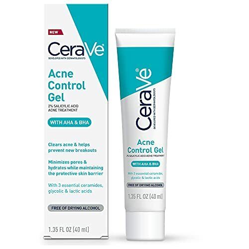 CeraVe Salicylic Acid Acne Treatment with Glycolic Acid and Lactic Acid, 1.35 Ounce - MeStore - Cerave