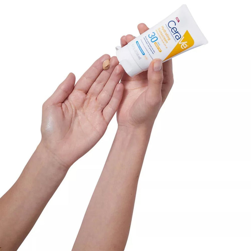 Cerave Tinted Sunscreen with SPF 30 | Hydrating Mineral 1.7 Fl Oz (Pack of 1) - MeStore - Cerave