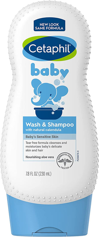 Cetaphil Baby Wash & Shampoo 13.5oz - MeStore - Cetaphil