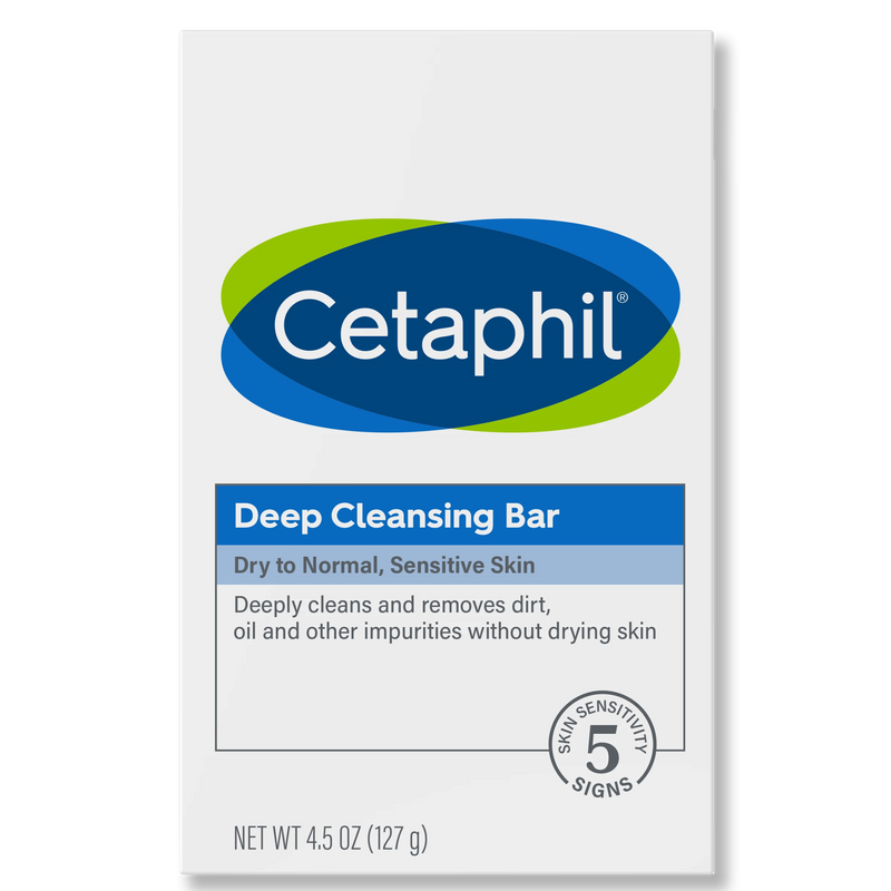 Cetaphil Deep Cleansing Bar 4.5oz - MeStore - Cetaphil