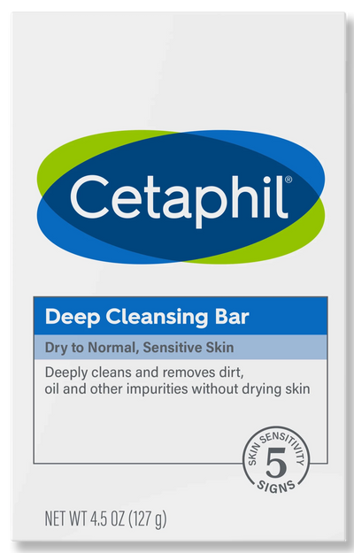 Cetaphil Deep Cleansing Bar 4.5oz - MeStore - Cetaphil