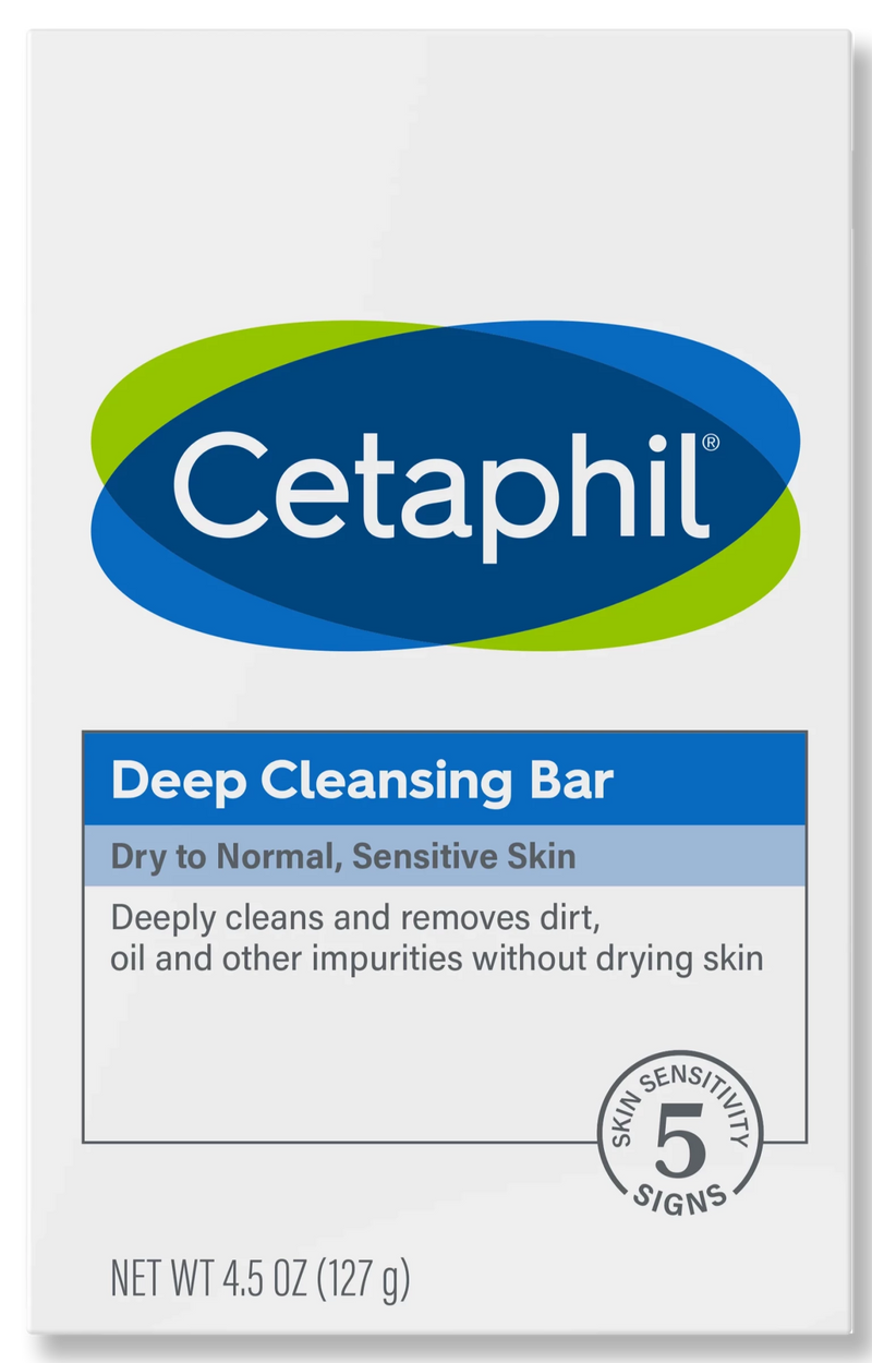 Cetaphil Deep Cleansing Bar 4.5oz - MeStore - Cetaphil