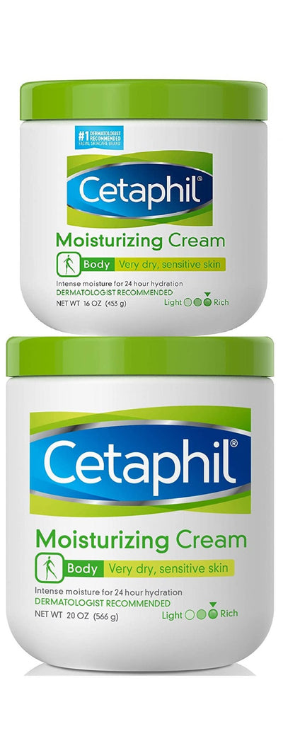 Cetaphil Moisturizing Cream 20 oz, 2 - pack - MeStore - Cetaphil